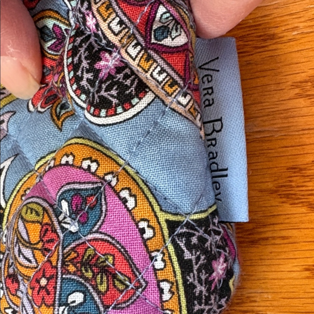 Vera Bradley Paisley Cotton Crossbody Bag - like new - Picture 9 of 12